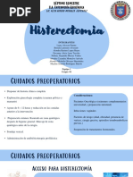 Histerectomia Abdominal y Vaginal