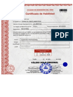 Certificado de Habilitación 91528