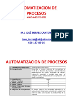 Presentacion de Automatizacion de Procesos MAYO 2022