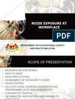 Noise Exposure at Workplace