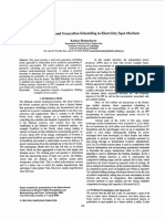 Strategic Bidding and Generation Scheduling in Electricity Spot-Market