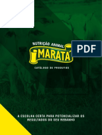 Catálogo Maratá Nutrição Animal