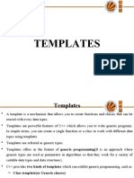 Templates in C++