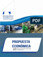 Propuesta Económica Integral Vapor 100 BHP Pharmacielo 2022