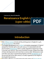 Renaissance English Literature