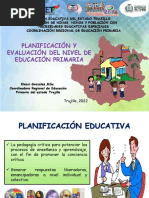 Planificacion y Evaluacion Educacion Primara 2022