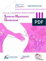 Sindrome Hipertensivo Gestacional