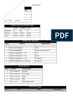 Scoring in PFT