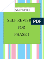 Self Revision Answer