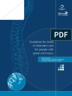 LD07 3969 Guidelines For Levels of Attendant Care For People With Spinal Cord Injury 07274 PPFinal - PDF 12-11-07