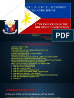 GEC 2 - Chapter 4, Lesson 2 - EVOLUTION OF PHIL CONSTITUTION