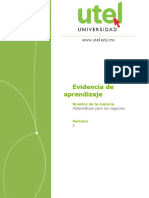 Matemáticas para Los Negocios - Semana 3 - P...