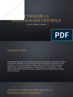 Etapas de La Investigación Científica