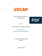 Tarea 1.2.2internet en Los Procesos de Enseñanza-Aprendizaje