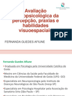 Avaliação Neuropsicológica Da Percepção, Praxias e Habilidades Visuoespaciais