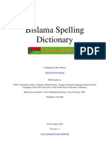 BislamaSpellingDictionary-v1 1