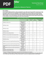 3M Scotchlite Reflective Material Fabrics - TDS April, 2018.