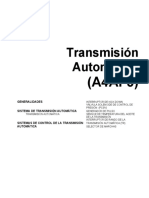 Generalidades Sistema de Transmisión Automática