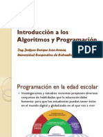 Introducción A Los Algoritmos y Programación - 1