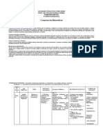 Planeacion 1º Grado Matematicas Primer Bimestre