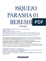 Bosquejo Parasha 01 Bereshit