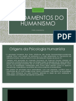 Aula 02 FUNDAMENTOS DO HUMANISMO