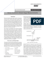 Micro Measurement Noise Control