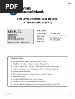 LRN C2 June 2022 Exam Paper A