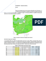 Projeto de Irrigação Por Gotejamento - Guilherme Altinopolis SP