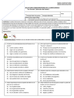 4° Prueba Lectura La Porota Adecuacion