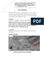 Informe de Topografia