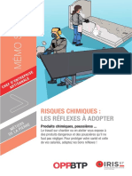 Risques Chimiques Réflexes À Adopter