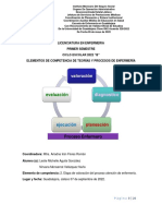 EC 2 Etapa de Valoración Del Proceso Atención de Enfermería