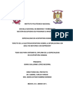 Efecto de La Electroacupuntura Sobre La Interleucina 6 en Adultos Mayores Con Depresion