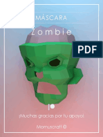 Máscara Zombie