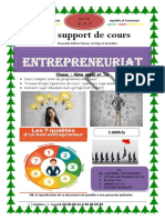 Mon Bon Support D'entrepreneuriat 4e Annee Et Tle