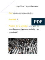 ¿Por Que El Ser Humano Debe Vivir en Sociedad?