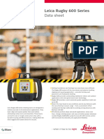 Leica Rugby 600 Series Data Sheet