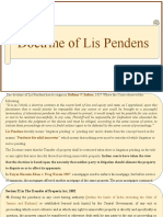 Section 52 Lis Pendens