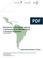 Guia para La Continuidad de Negocios y Operaciones Espanol