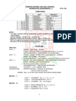 Emk - Viii - Sa - 1 Time Table-1