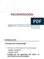 Psicopatologia