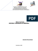 BC - Historía y Geografía de Venezuela