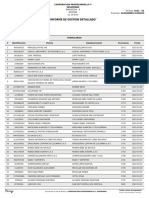 Alexander Almario: Informe de Gestion Detallado