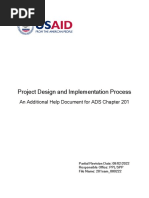 Project Design and Implementation Process