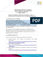 Guía de Actividades y Rubrica de Evaluación - Fase 3 - Verificación de La Aplicación de La Normatividad Educativa