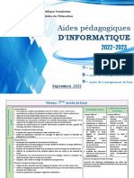 Aides Pédagogiques Collèges - VERSION 2022-2023