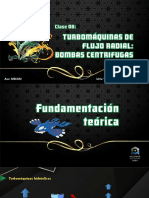 Clase 08 - Turbomáquinas de Flujo Radial - Bombas Centrífugas