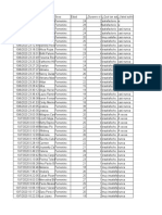 Base de Datos Estadística