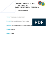 Articulo de Revision, Contaminacion Ambiental